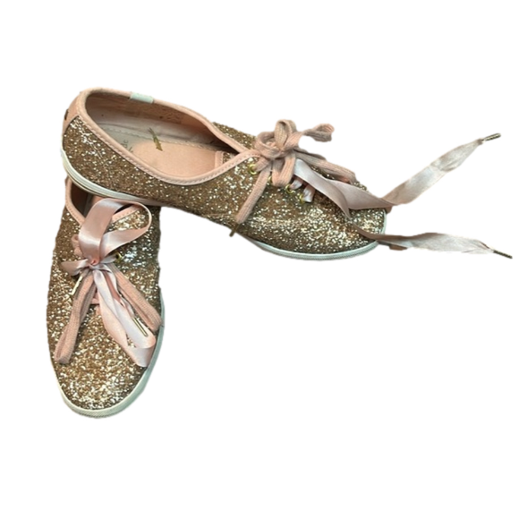 kate spade Shoes - Women’s size 7 keds for Kate Spade pink sparkles